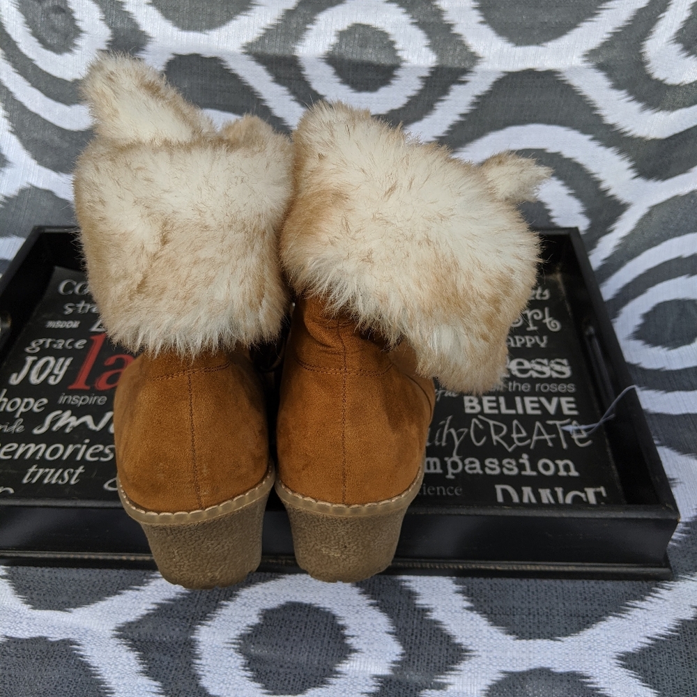 Mk Fur Boots - image 2